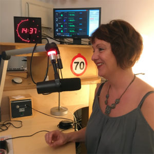 Maud Nagel in de studio van RAZO & Zorg